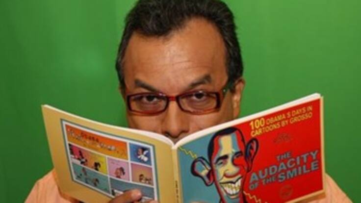 En búsqueda de record mundial de caricatura, en la Feria del libro de Bogotá