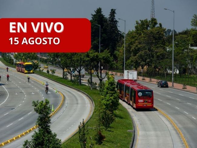Transmilenio en Bogotá // Manifestaciones // Sebastian Barros // Getty Images