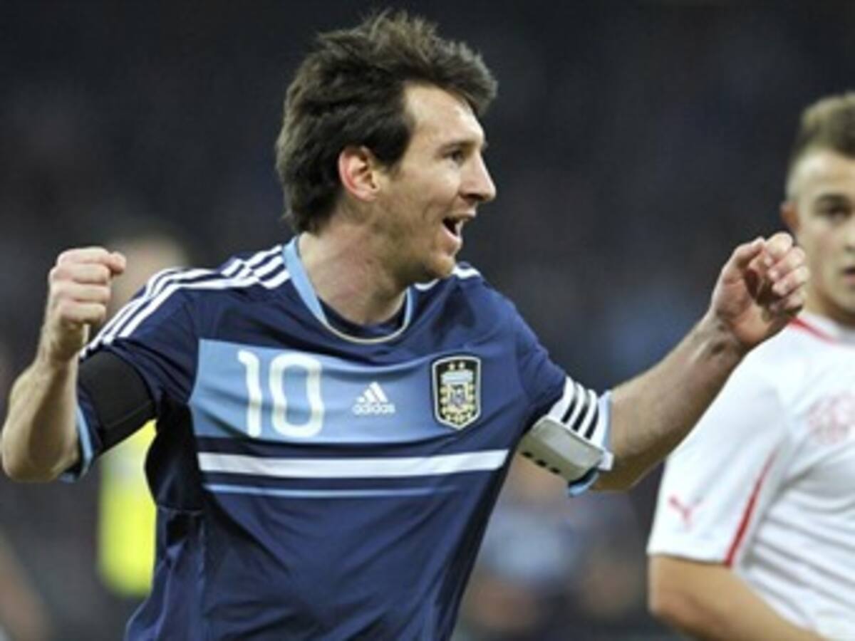 Con tres goles de Lionel Messi Argentina derrotó a Suiza