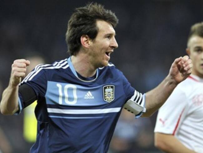 Con tres goles de Lionel Messi Argentina derrotó a Suiza