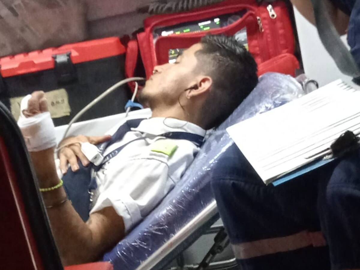 A machete fue atacado conductor del MIO en Cali