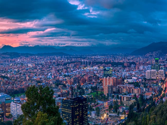 Atardecer en Bogotá. (Getty Images)