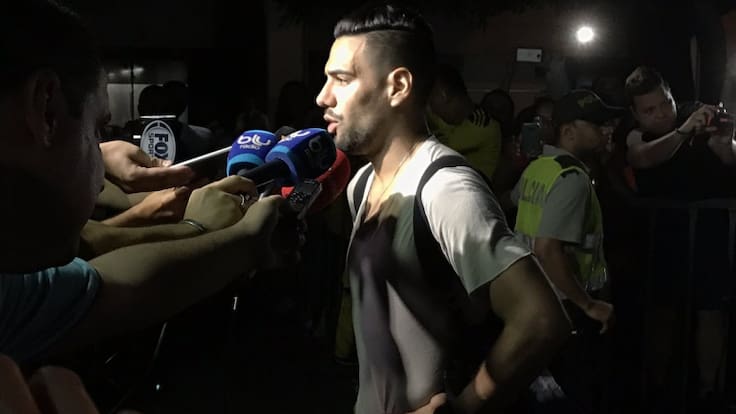 Falcao regresa a casa, el 'Tigre' ya esta en Barranquilla