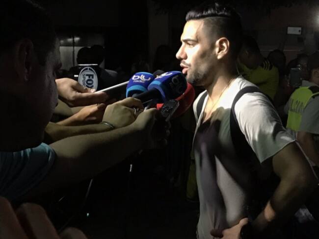 Falcao regresa a casa, el 'Tigre' ya esta en Barranquilla