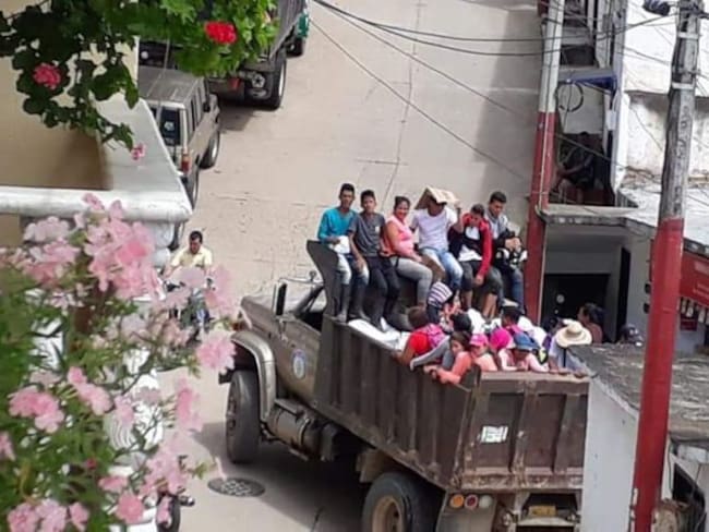 Desplazados en el municipio de Hacarí, regresan a sus veredad