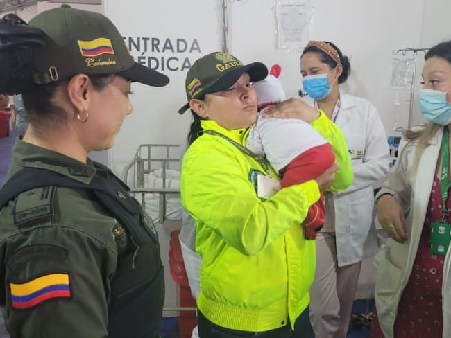 Encuentran en Bucaramanga bebe que había sido robado en Cúcuta