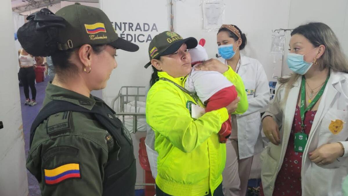 Encuentran en una caja al menor que al parecer había sido robado en Cúcuta