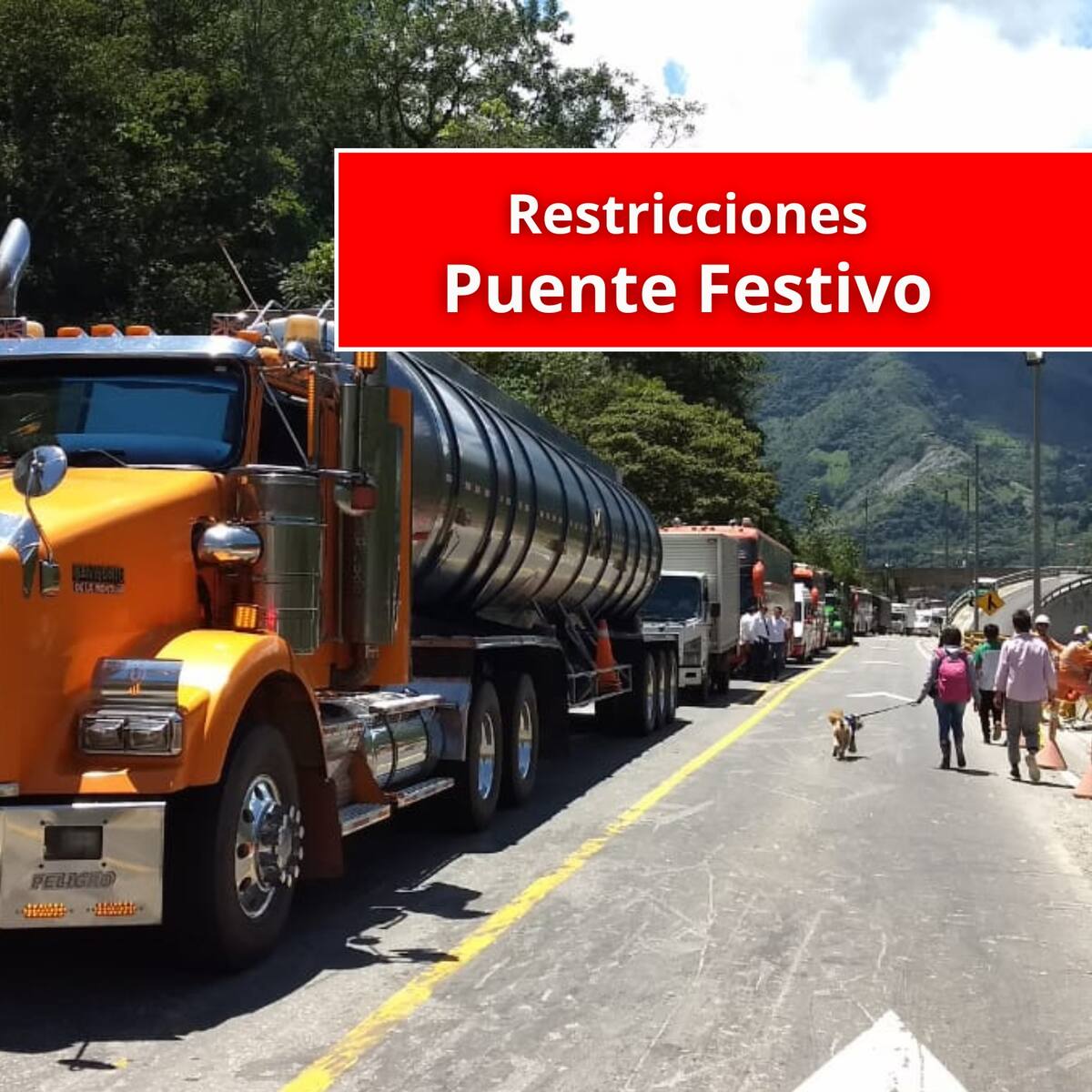 Restricción para vehículos de carga en Puente Festivo: vías que aplican, horarios y características