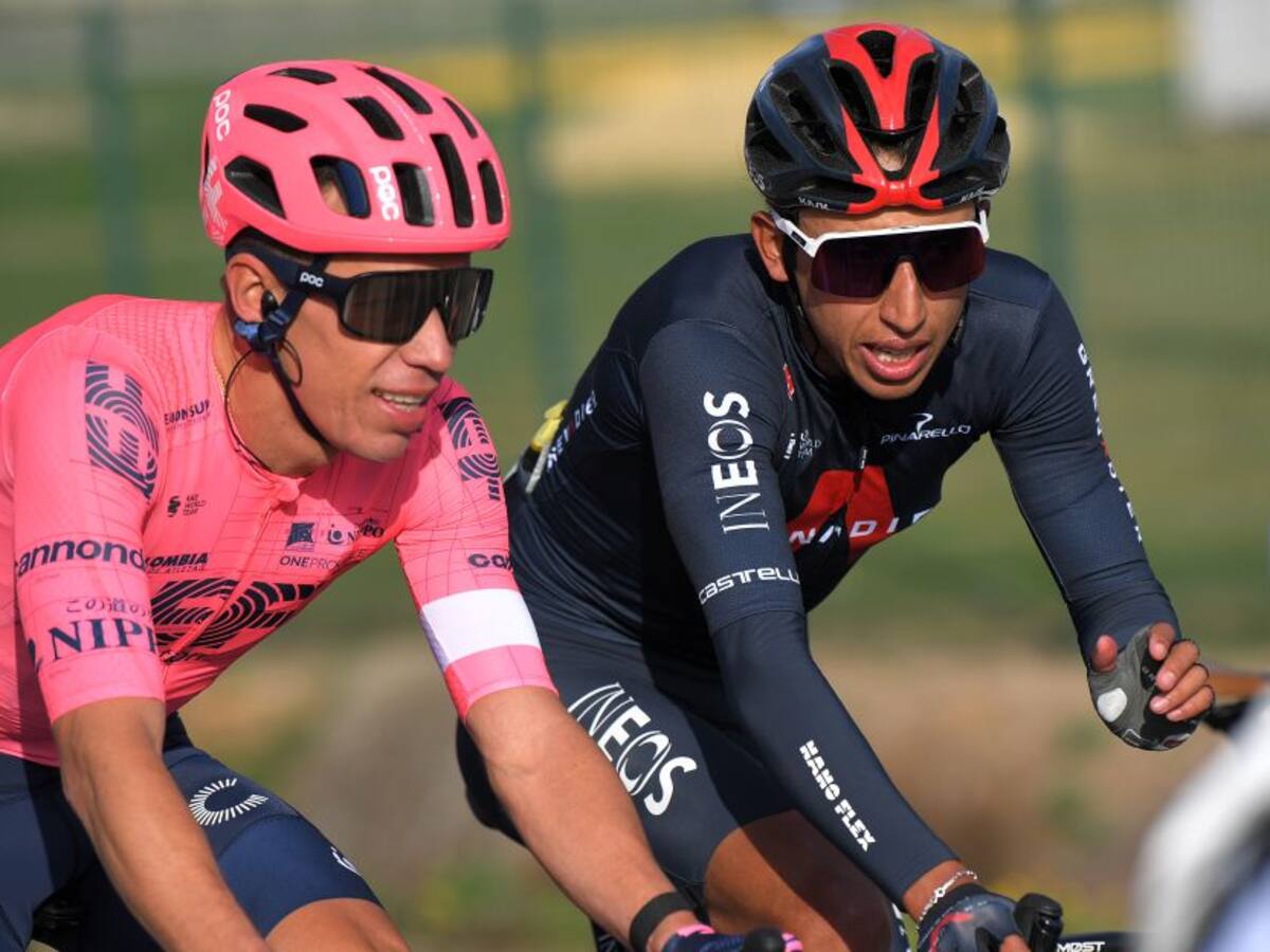 Así les fue a Egan Bernal y a Rigoberto Urán en la primera carrera del año