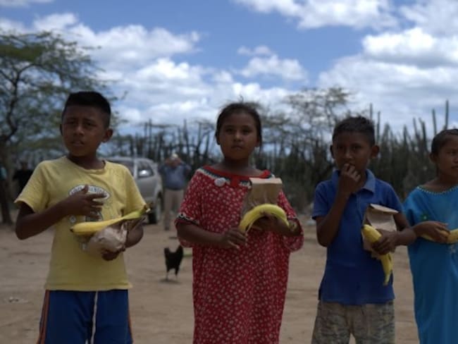 Indígenas wayúu. Foto: Abaco, Asociación de Bancos de Alimentos de Colombia