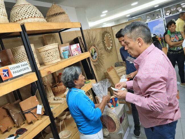 Muestra artesanal en el Tolima