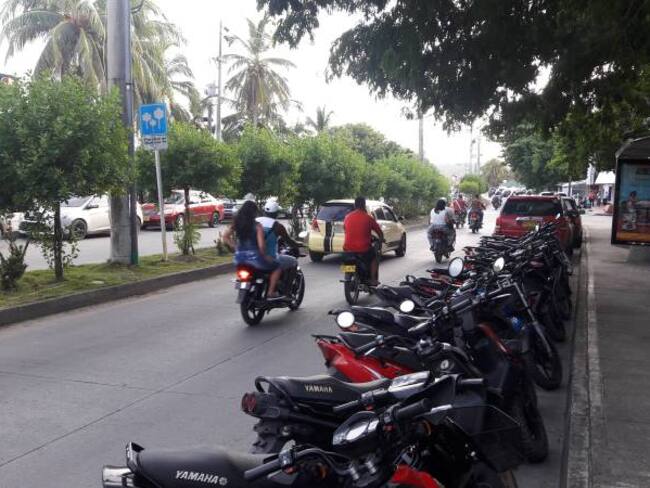 En San Andrés restringen la circulación de motocicletas el 31 de diciembre
