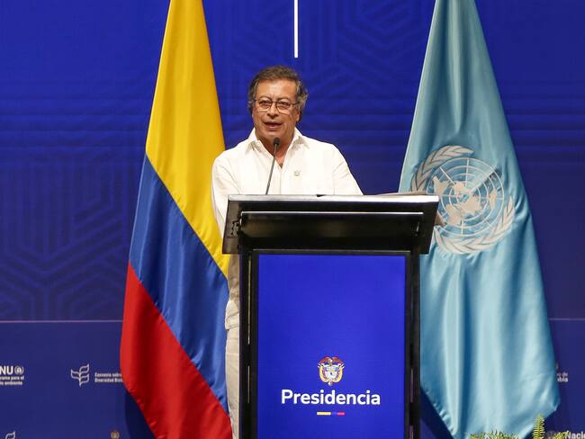 Cali. Octubre 20 de 2024. En el Centro de Eventos Valle del Pacífico con presencia del Presidente de la República de Colombia Gustavo Petro, se realiza la Ceremonia de Apertura oficial de la COP 16 ‘Paz con la Naturaleza’. (Colprensa - Catalina Olaya)