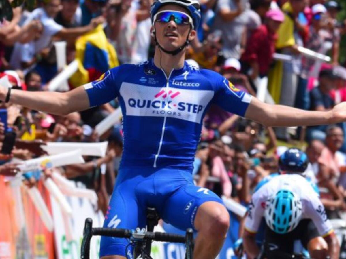 Alaphilippe conquista la cuarta etapa; S.L. Henao y Nairo en el podio