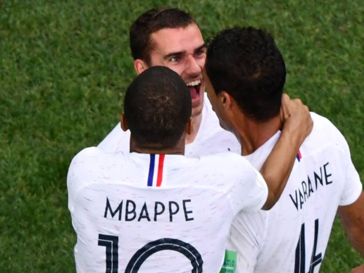 En imágenes, la clasificación de Francia a semifinales del Mundial