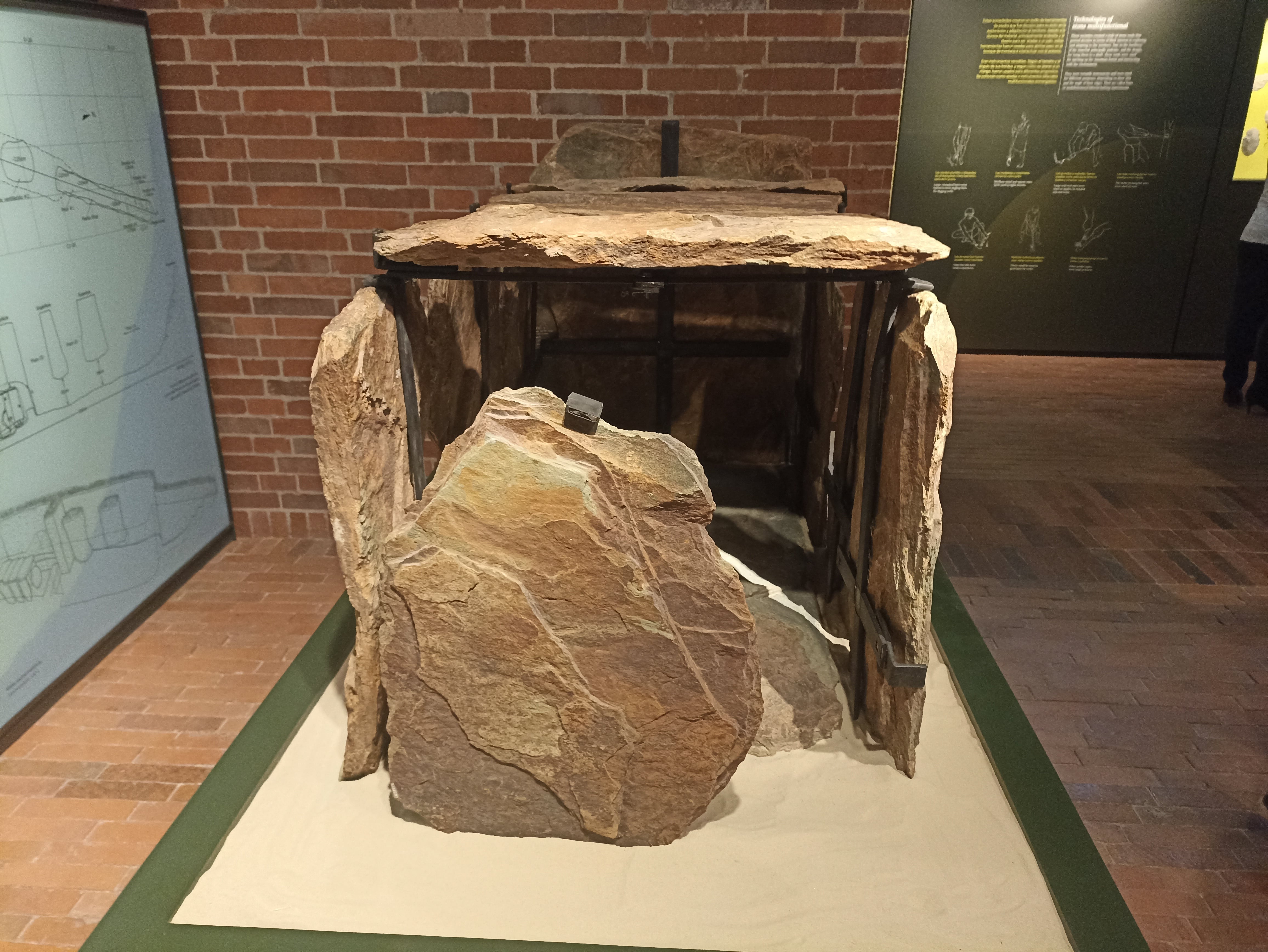 Tumba de cancel, uno de los objetos en exhibición en el Museo del Oro Quimbaya en Armenia. Foto Adrián Trejos