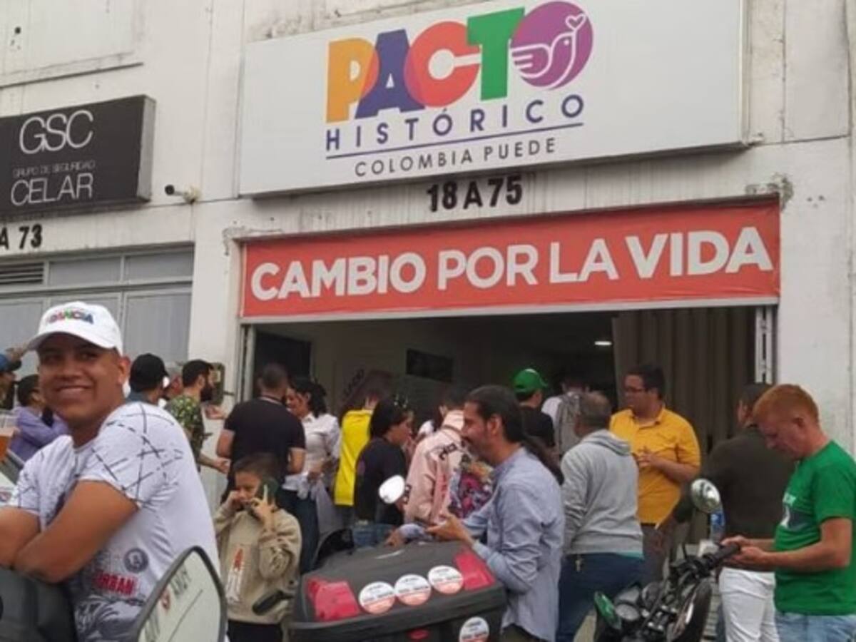 Líderes del pacto histórico en el Quindío respaldan al presidente Gustavo Petro