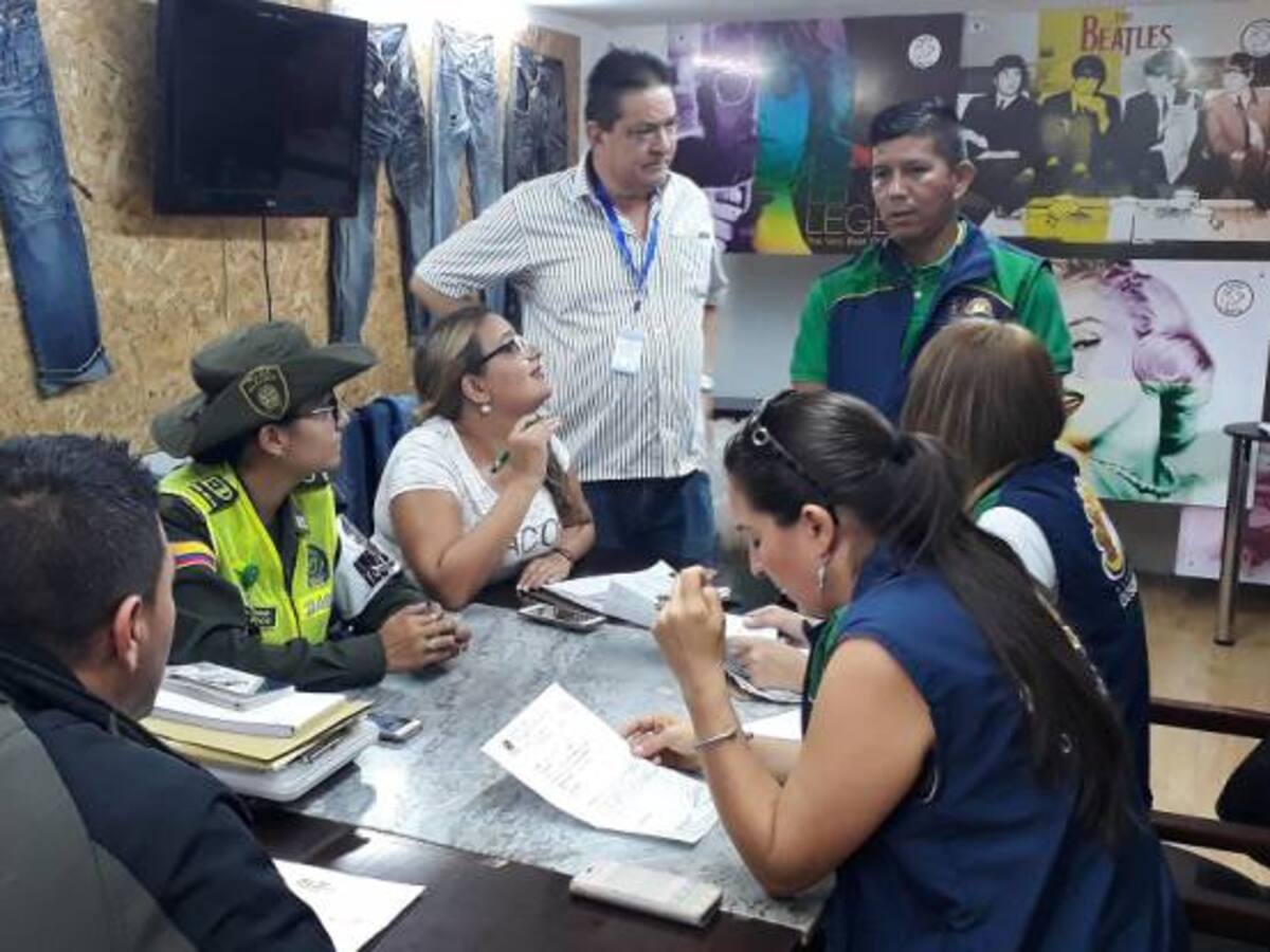 Seis tintorerías y lavanderías de Dosquebradas fueron cerradas