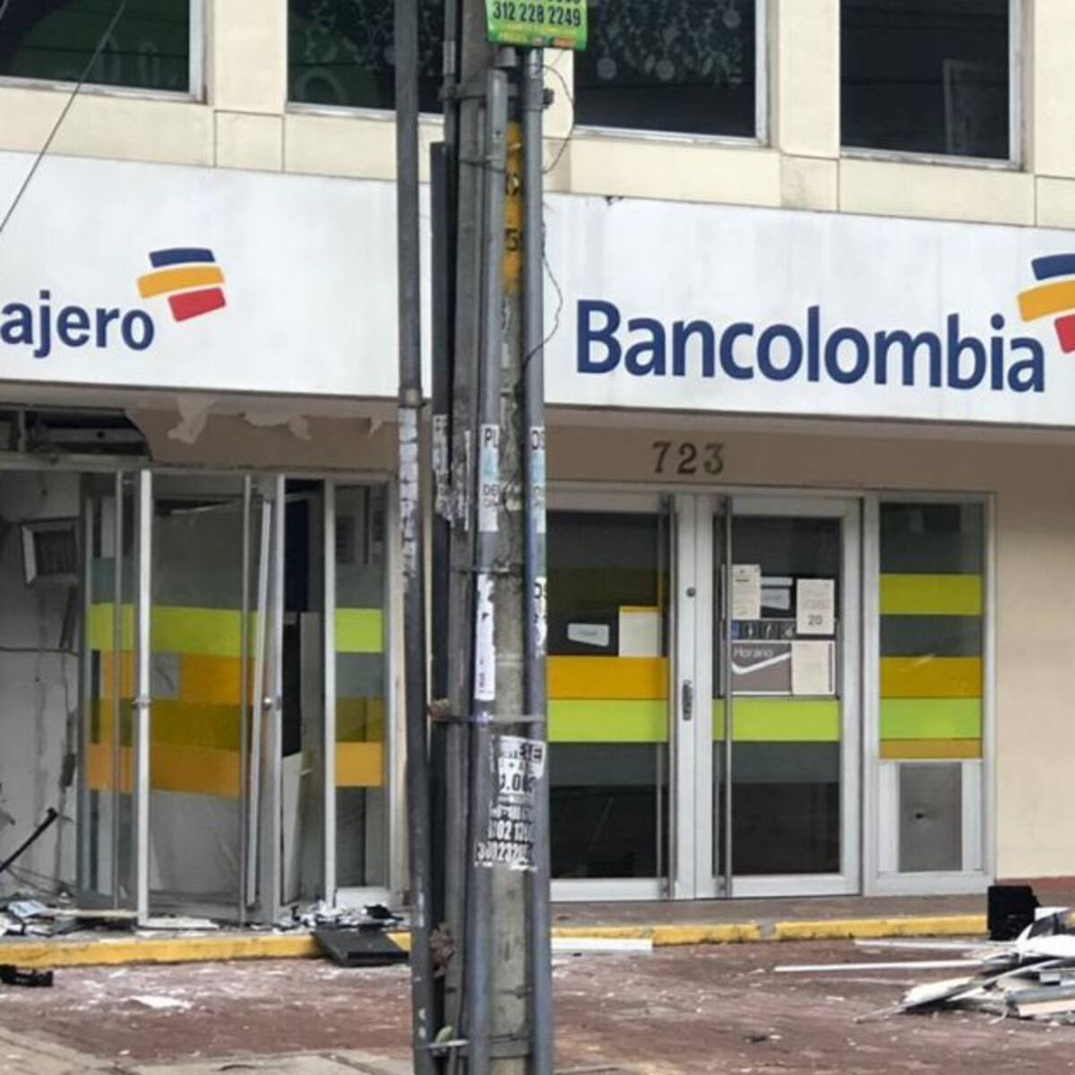 Explosión en cajero automático en la Portada al Mar