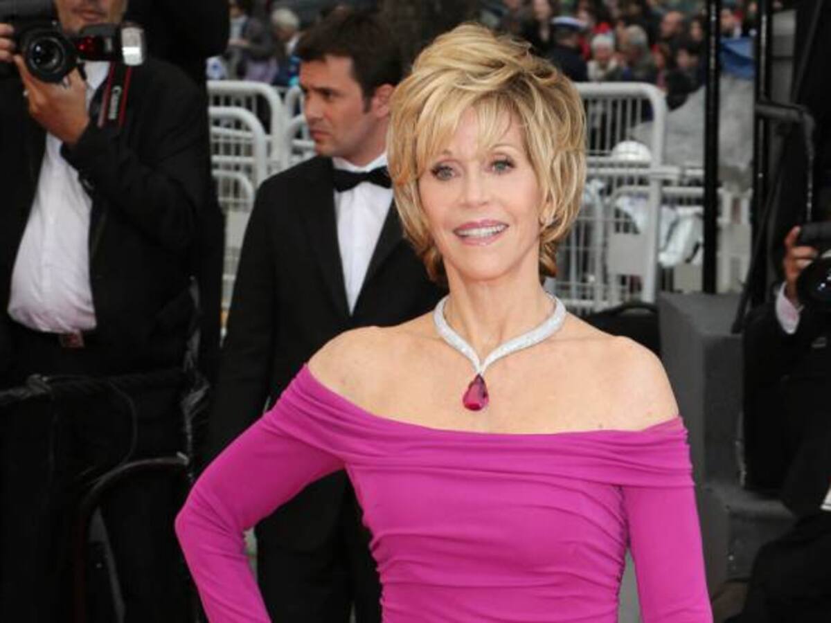 Jane Fonda se bañó desnuda con Michael Jackson