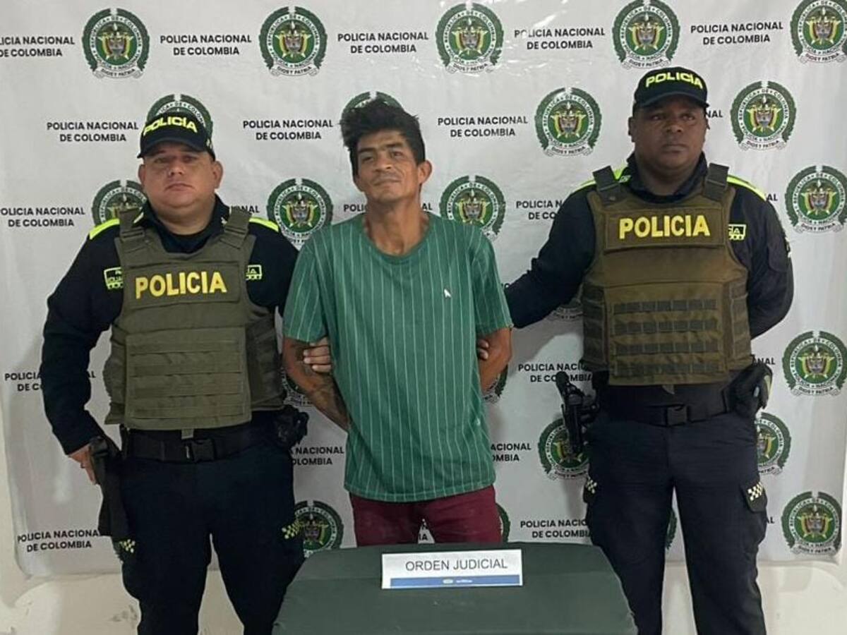 Policía capturó a hombre por presunta violencia intrafamiliar en Magangué