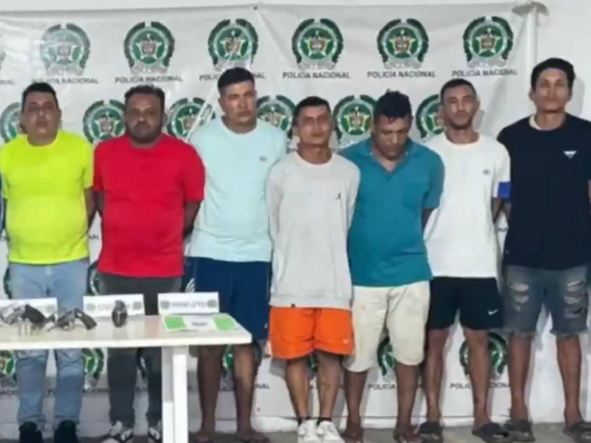 Operación Caribe: capturan a 15 presuntos miembros del ‘Clan del Golfo’ en Atlántico