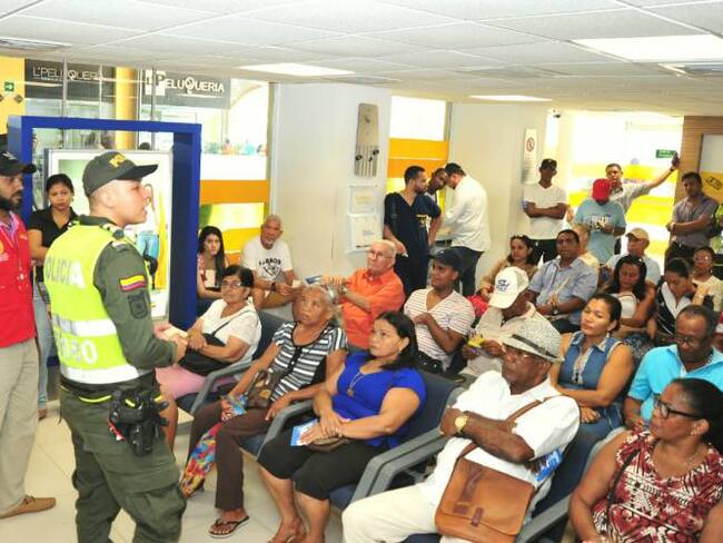 Inician campaña para prevenir el fleteo y fraude electrónico en Cartagena