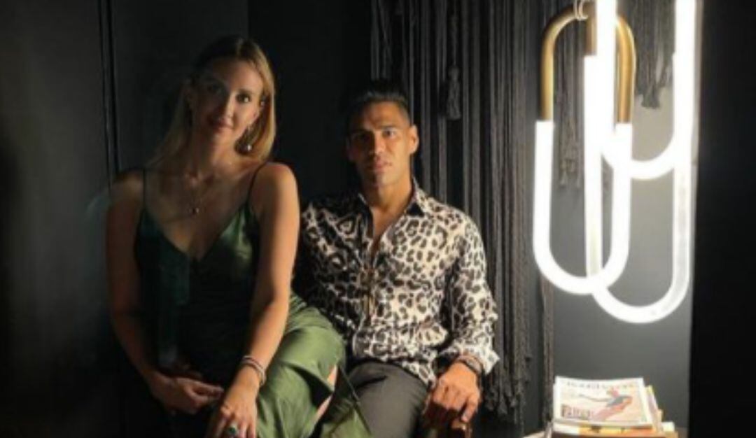 Falcao y Lorelei, pareja. 