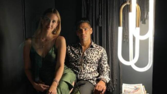 Falcao y Lorelei, pareja.