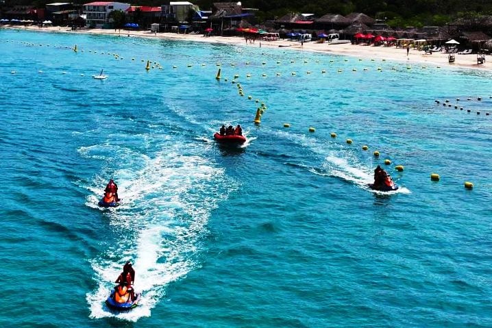 Prohibido el embarque y desembarque de pasajeros en Playa Blanca en Cartagena