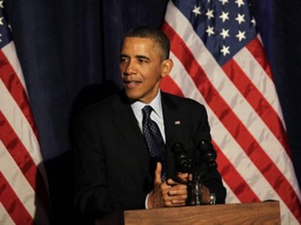 Cae popularidad de Obama a su punto más bajo en dos años