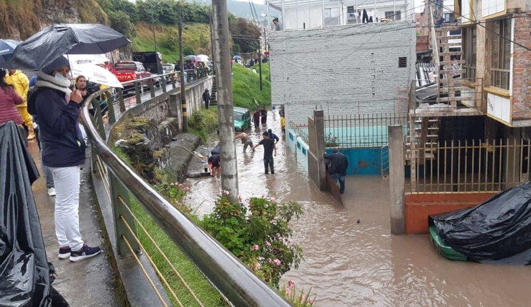 Reportan afectaciones por lluvias en julio.