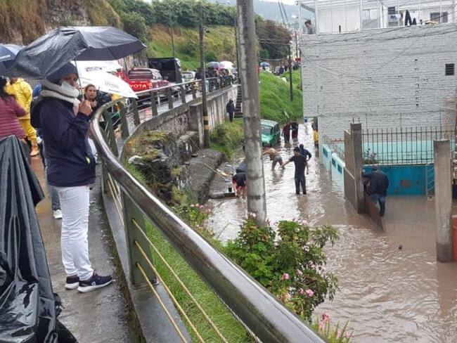 Reportan afectaciones por lluvias en julio.