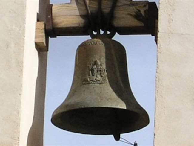 Se roban campana de media tonelada de peso de la iglesia de San Antonio en Cali
