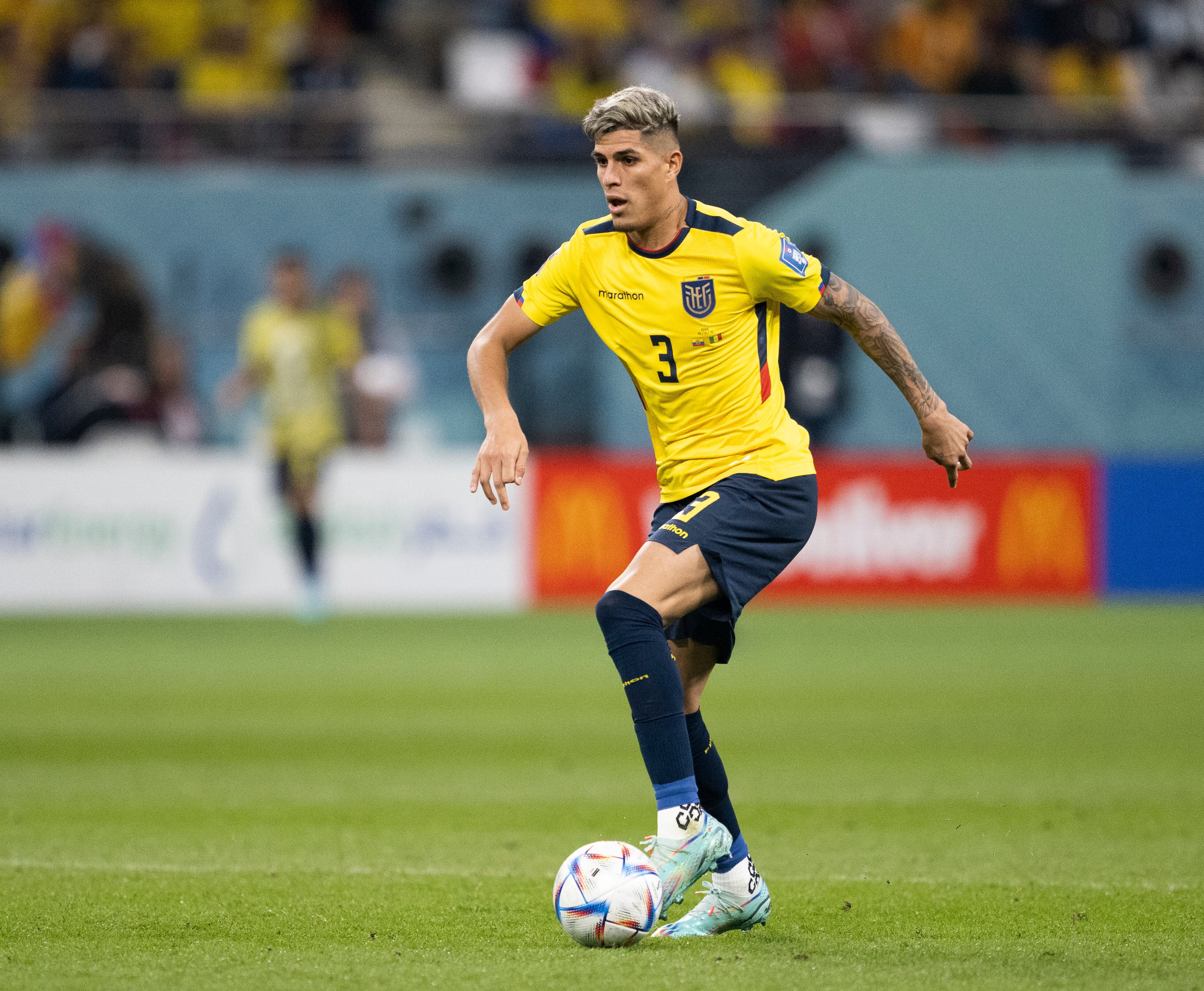 Piero Hincapie (Photo by Sebastian Frej/MB Media/Getty Images)