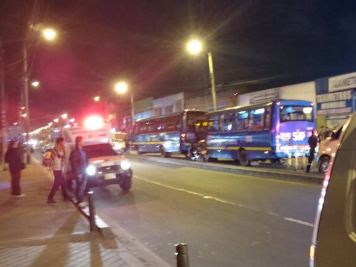 14 personas heridas tras accidente en el sur de Bogotá
