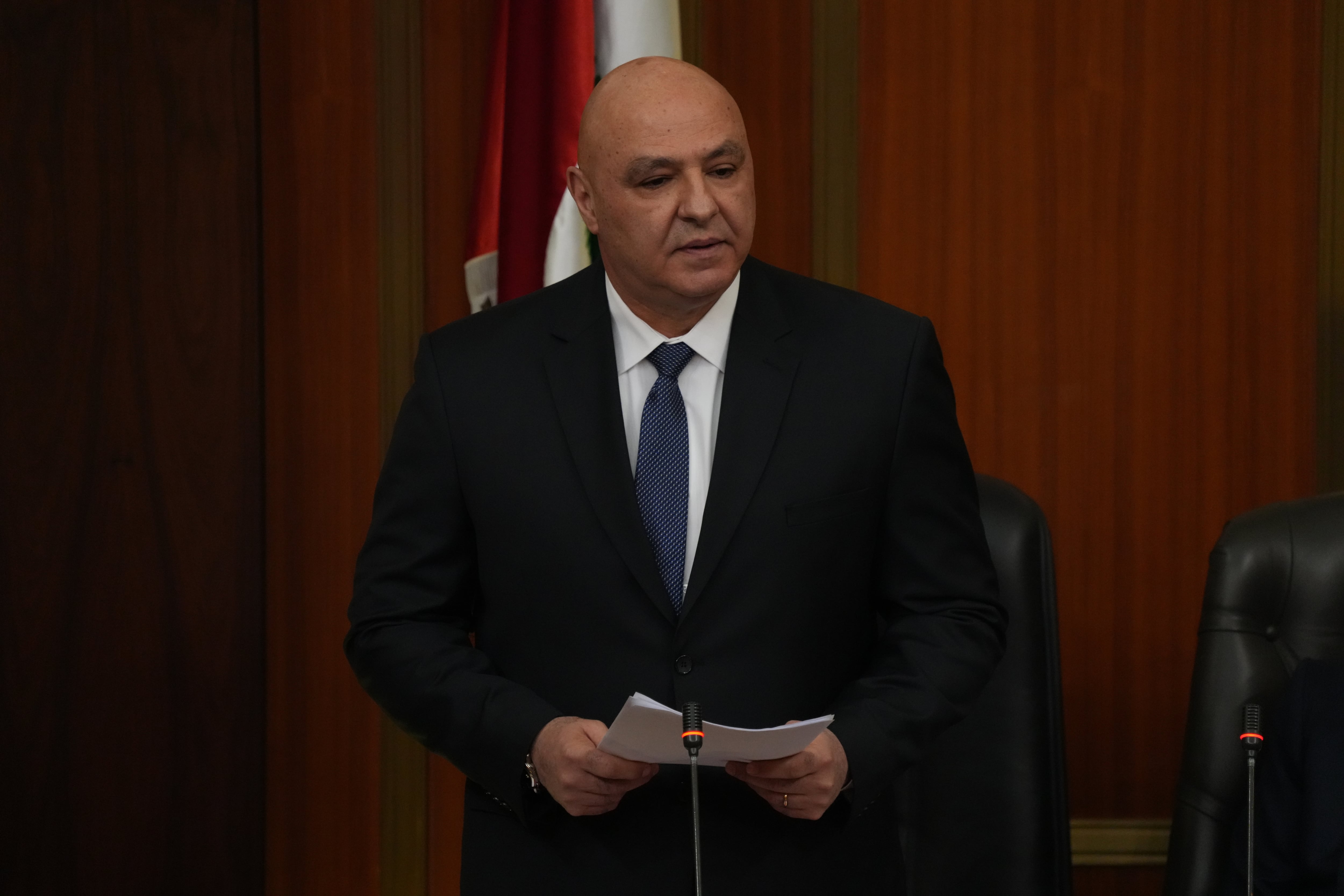 Joseph Aoun, presidente de Líbano (Cortesía: Houssam Shbaro/Anadolu via Getty Images)