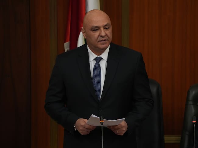 Joseph Aoun, presidente de Líbano (Cortesía: Houssam Shbaro/Anadolu via Getty Images)