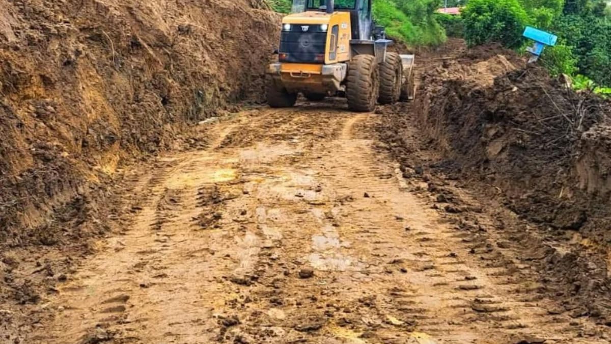 150 personas están incomunicadas por un deslizamiento en zona rural de Neira, Caldas