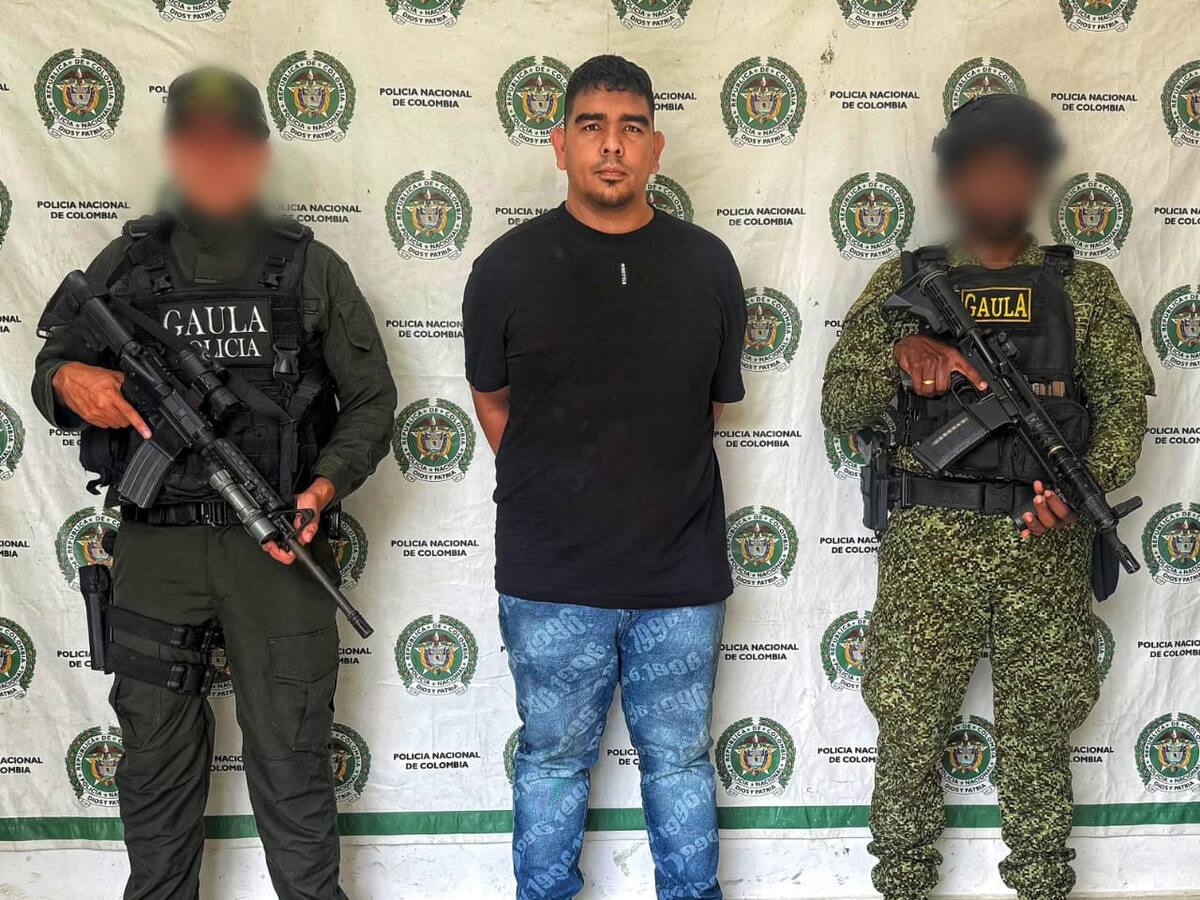 Capturaron a alias ‘Charly’, presunto coordinador financiero del Clan del Golfo en Bolívar