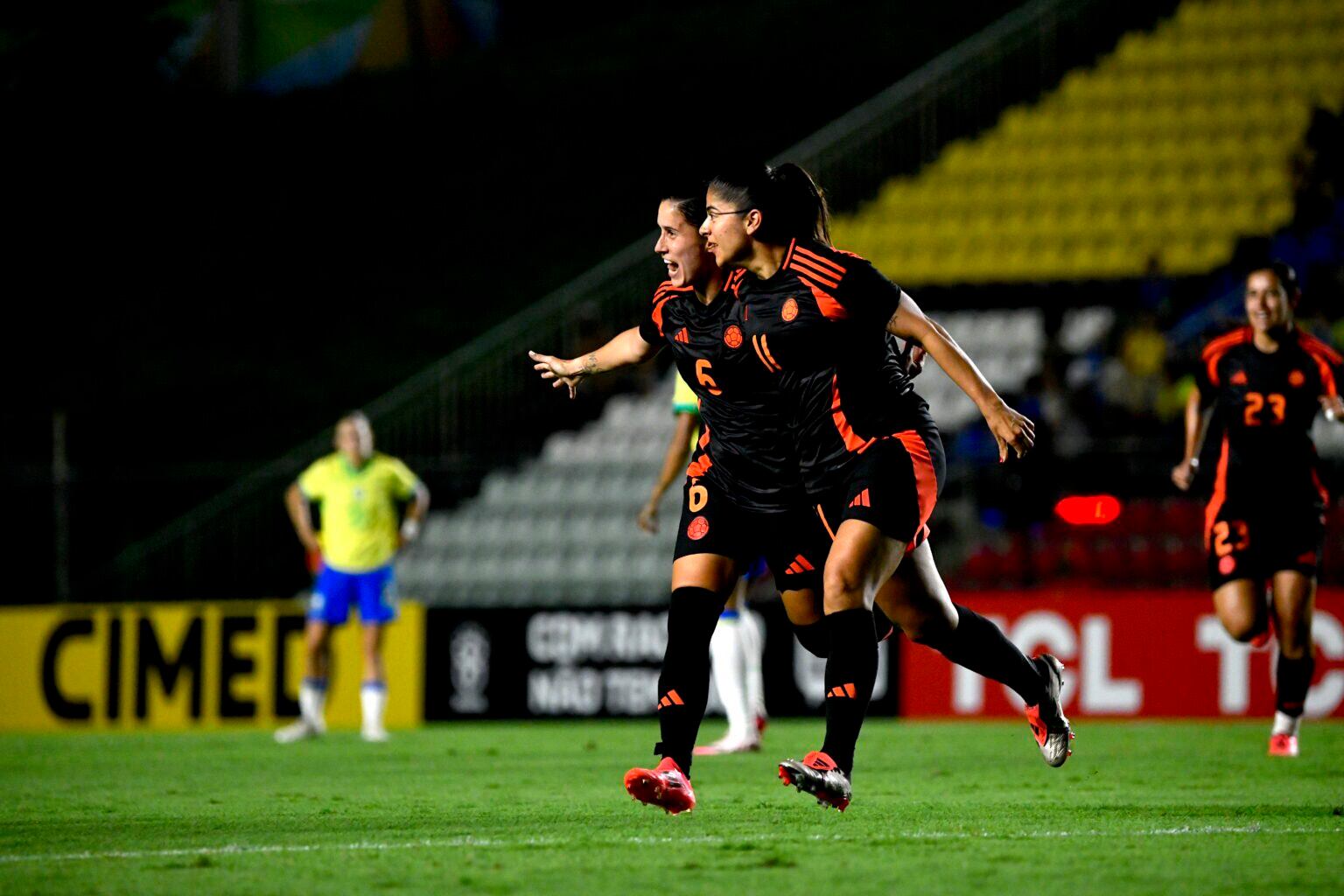 Selección Colombia femenina en partido amistoso / FCF