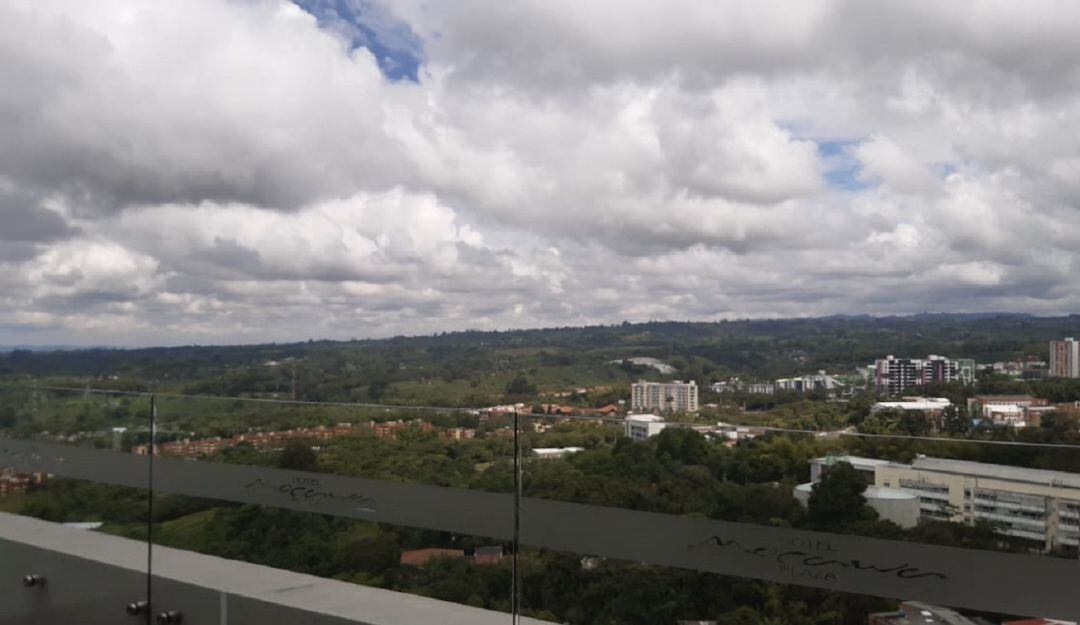 Armenia y su verde desde el hotel Mocawa