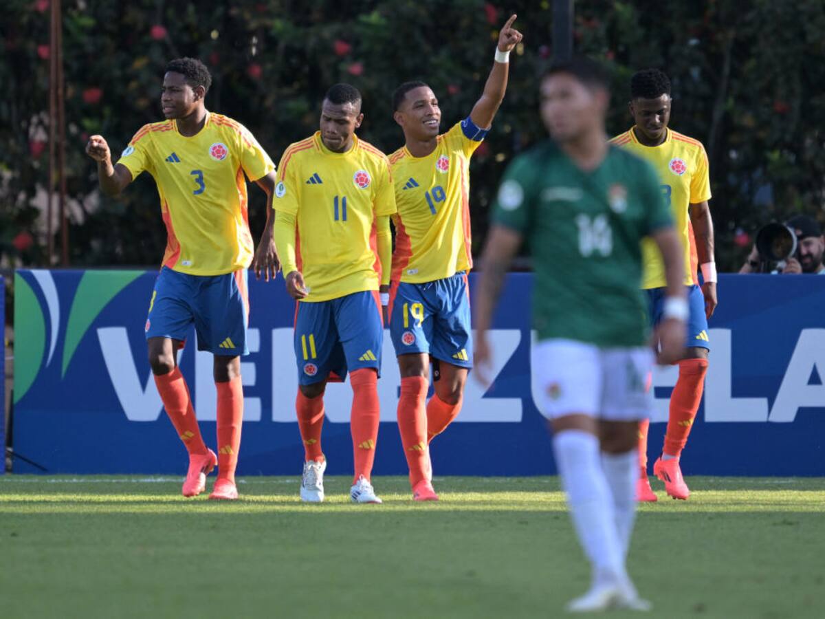 Colombia, más cerca del Mundial Sub-20: venció a Bolivia y avanzó a la fase final del Sudamericano