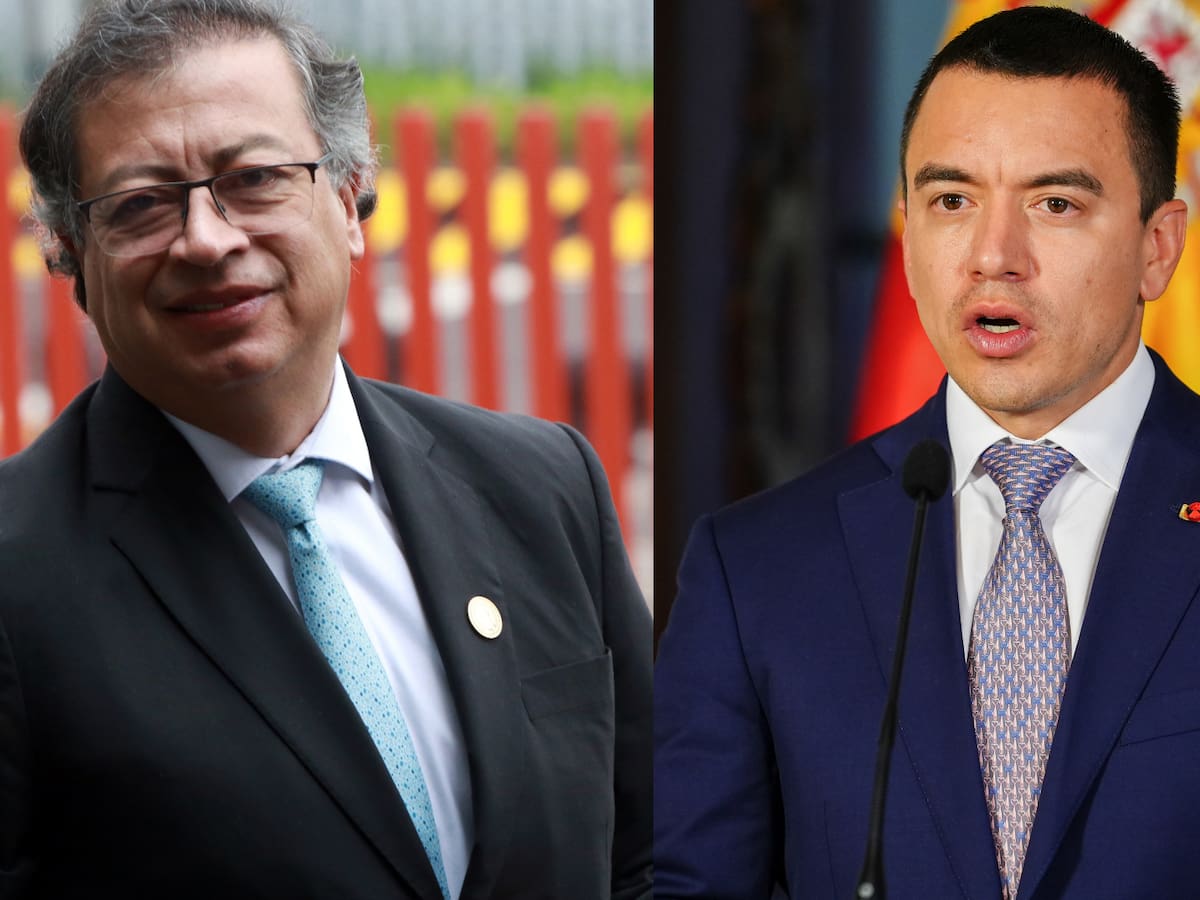 Petro anuncia demanda contra el presidente de Ecuador y denuncia complot internacional