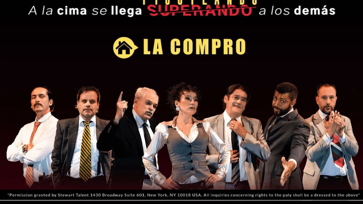 Víctor Hugo Cabrera hace su regreso teatral en ‘Glengarry Glen Ross’ en el Teatro Nacional