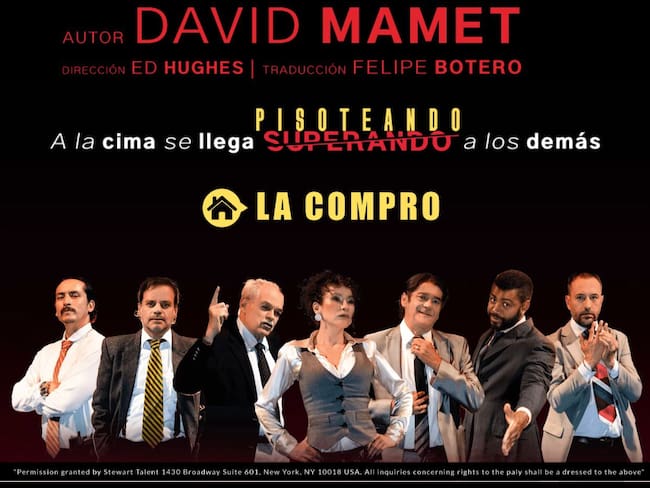 Víctor Hugo Cabrera hace su regreso teatral en ‘Glengarry Glen Ross’ en el Teatro Nacional