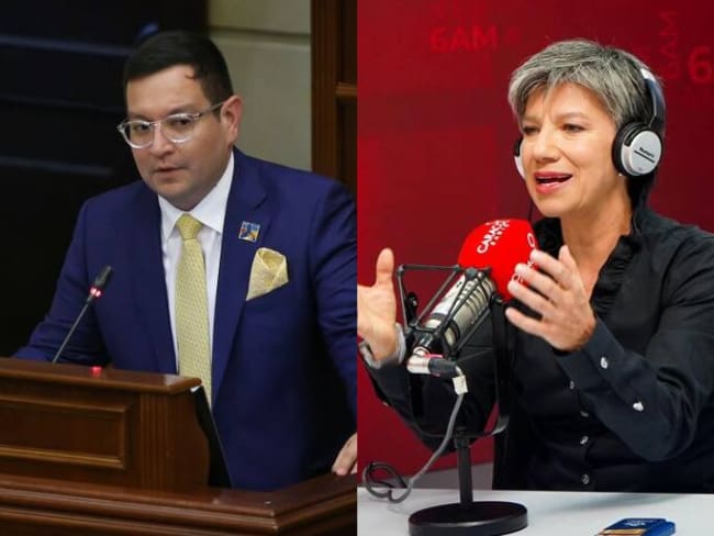 Choque político entre Claudia López y Óscar Villamizar