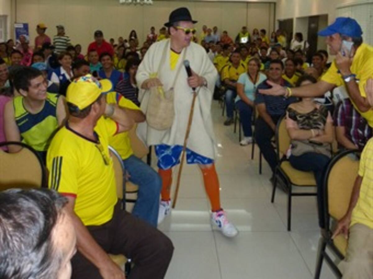 A ritmo de rap, Don Jediondo comparte con los hinchas en 6AM Hoy por Hoy