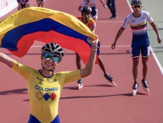 Colombia sigue arrasando en el Mundial de Patinaje de Velocidad en Italia.