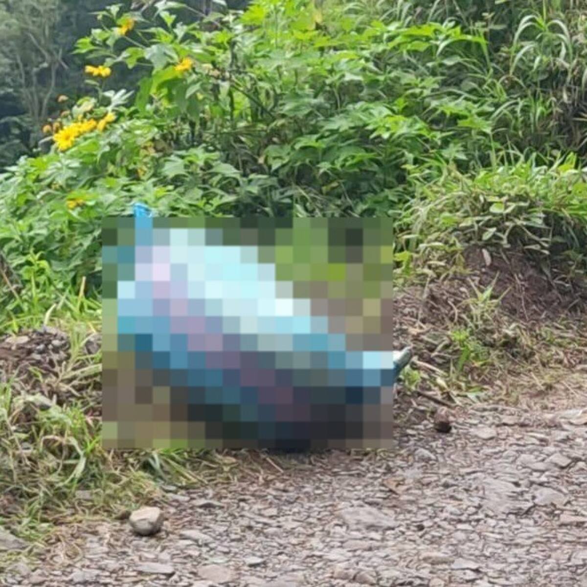 Un hombre fue hallado muerto y envuelto en un costal en posición fetal en Támesis, Antioquia